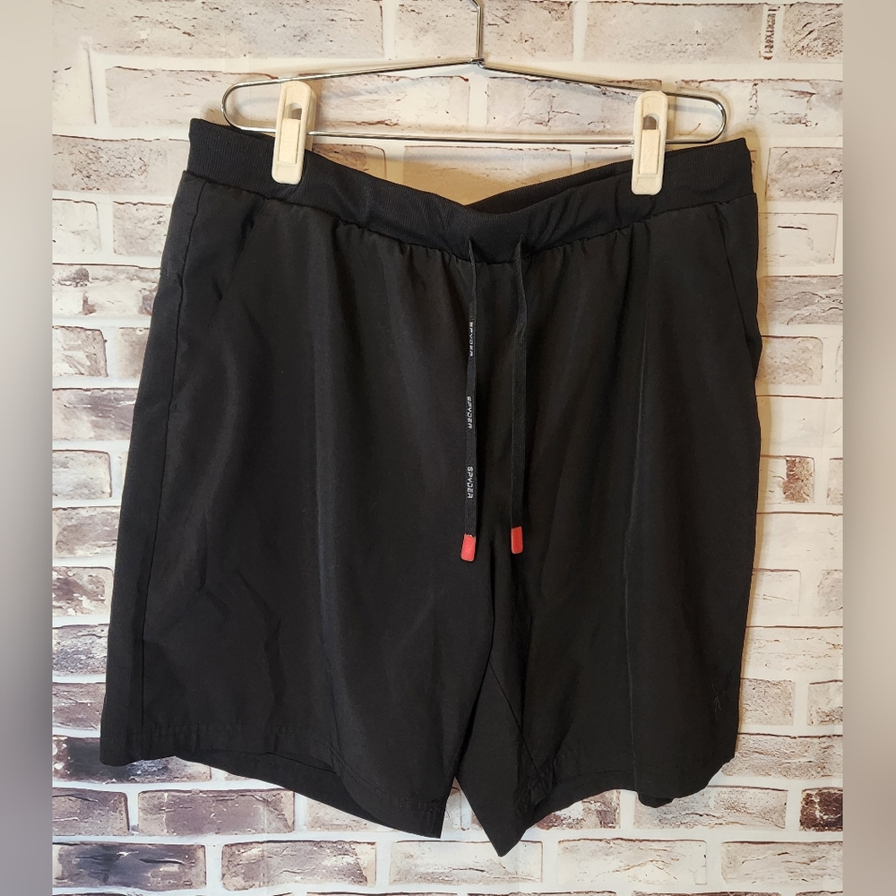 Men's Spyder Shorts Active Black Style #SPM526A NWT Size XL  (A18)